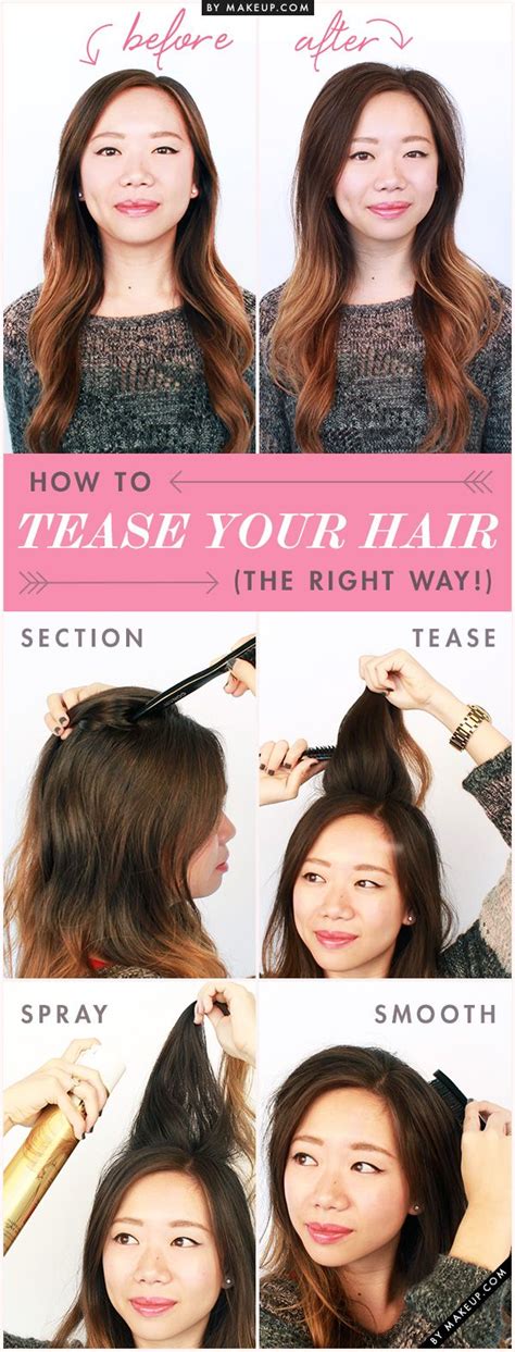 How To Tease Hair 3 Tutorials To Follow By Loréal