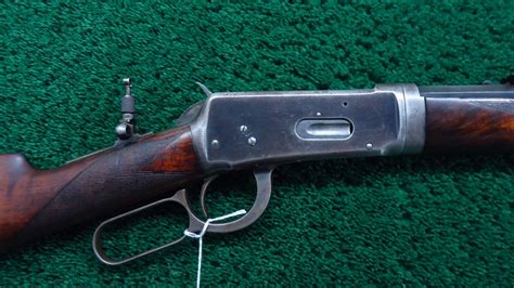 W3291 Very Scarce Winchester 1894 Deluxe Td Straight Stock Deluxe Rifle
