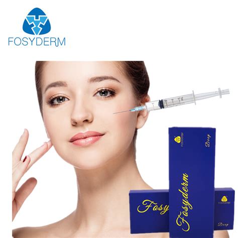 Safety Hyaluronic Acid Dermal Filler Injections 2ml For Cheek Lifting Plumping