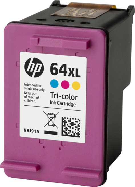 Customer Reviews Hp 64xl High Yield Ink Cartridge Tri Color N9j91an