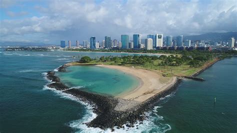 Aerial Of Honolulu Oahu Hawaii Stock Footage Sbv 323283011 Storyblocks