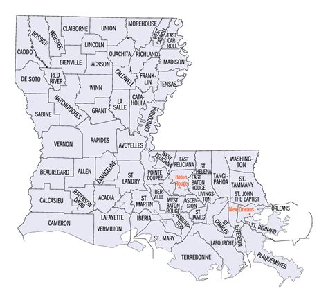 Общая площадь 135 382 км² (31 место в сша). Louisiana statistical areas - Wikipedia