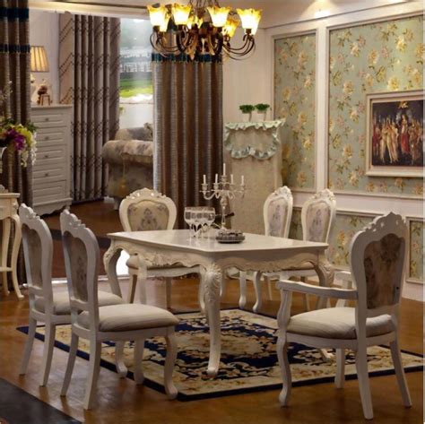 Shop online for wide range of dining sets from top brands on snapdeal. Light Wooden Antique Dining Room Set | My Aashis