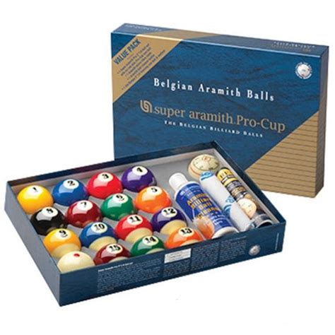 Super Aramith Pro Value Pack Ball Set Super Aramith Pro Cup Balls
