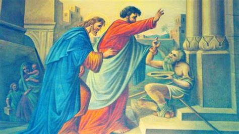 Jesus Heals The Man With Dropsy — The Bible The Power Of Rebirth