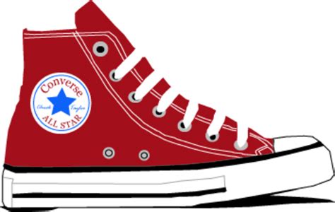 Red Converse Clipart Clip Art Library