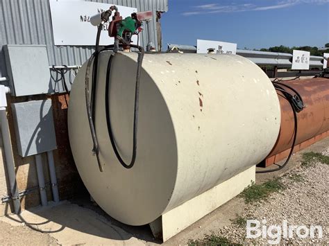 1000 Gallon Fuel Barrel And Pump Bigiron Auctions