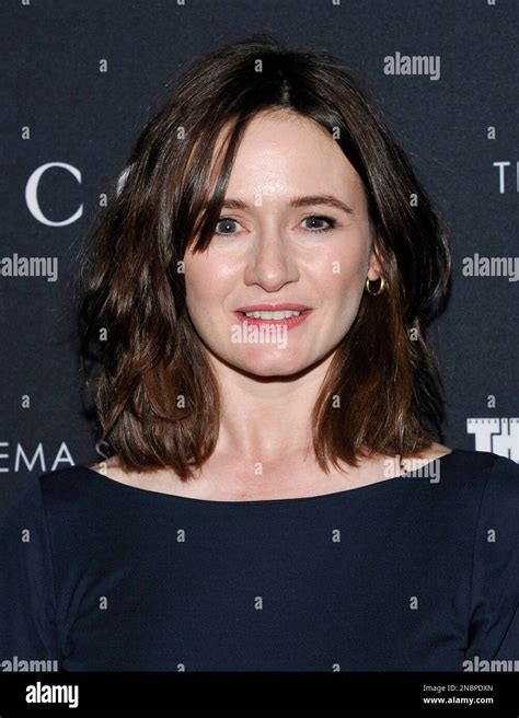 Actress Emily Mortimer Attends A Cinema Society Screening Of The 1960 Classic Film La Dolce