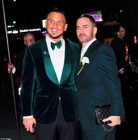 Marc Jacobs And His Fiance Char Defrancesco Look Effortlessly Stylish On Their Wedding Day