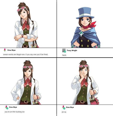 Ace Attorney Female Characters