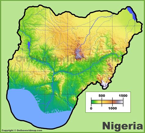 Nigeria Map Geography Of Nigeria Map Of Nigeria Images And Photos Finder