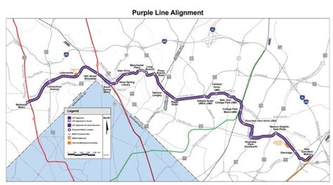 Purple Line To Open In Stages First In Prince Georges Co Wtop