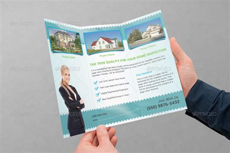 real estate business tri fold brochure volume   dotnpix graphicriver