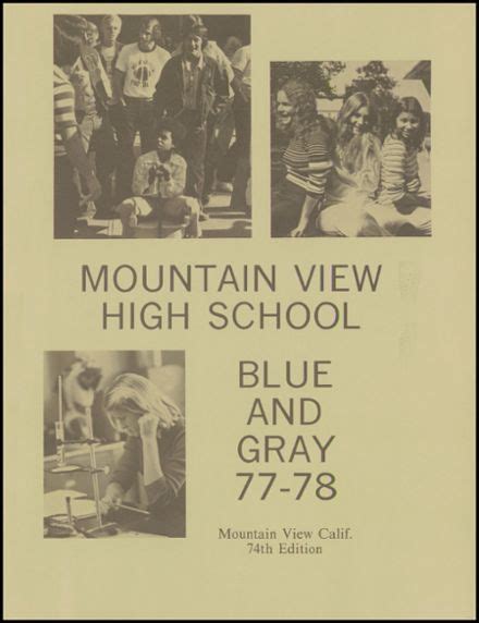 Explore 1978 Mountain View High School Yearbook Mountain View Ca