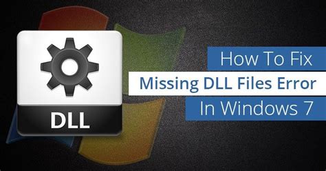 Fix Missing Dll Files In Windows 7 In 2021 Fix It System Restore