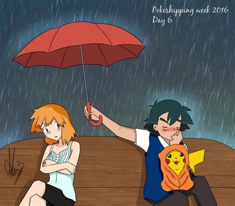 Rain Pokeshipping Week By Marsy Ash And Misty Pokemon Ash Hot Sex Picture