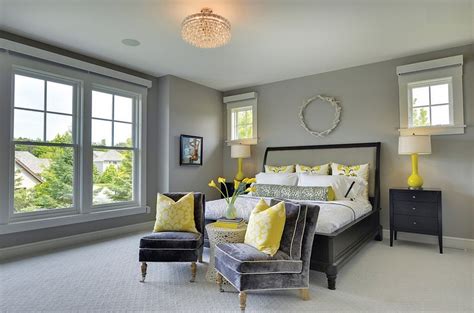 Cheerful Sophistication 25 Elegant Gray And Yellow Bedrooms