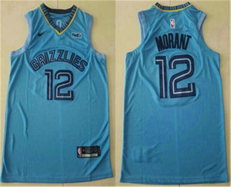 Ja Morant Light Blue Jersey In 3 Sizes Cool New Jersey Victoria