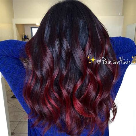 Black ombre hair is one of those hair color trends which brought the spiciest yet calmest touches to the hair industry. 31 Best Red Ombre Hair Color Ideas | Page 3 of 3 | StayGlam