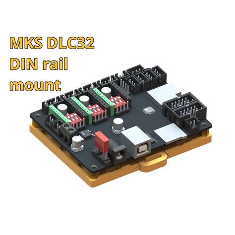 Free Stl File Mks Dlc32 Din Rail Mount・design To Download And 3d Print