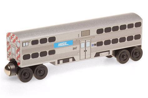 Metra Mp 36 3pc Set The Whittle Shortline Railroad Wooden Toy Trains