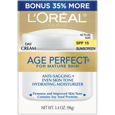 Age Perfect Day Cream For Mature Skin Spf 15 Moisturizer 34 Oz Instacart