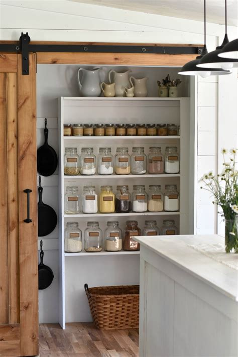 Best Ideas To Give Any Pantry Farmhouse Style Kitchen Plans Mobile