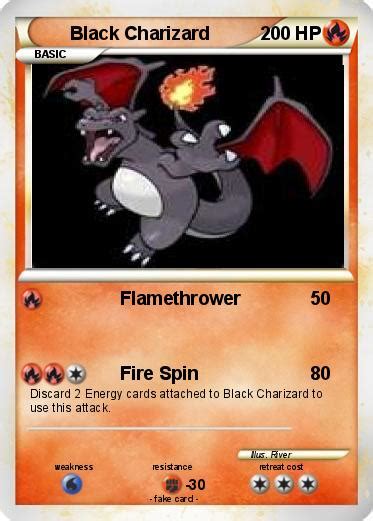 Check spelling or type a new query. Pokémon Black Charizard 28 28 - Flamethrower - My Pokemon Card