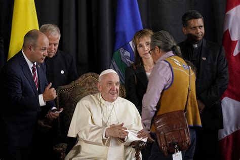 Pope Arrives In Canada On ‘penitential Voyage Politico