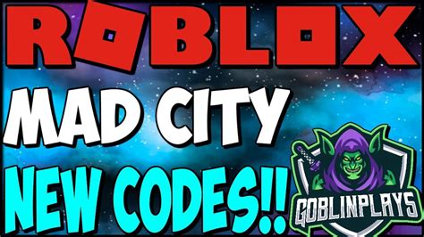 🚨8 New Codes Mad City Roblox🚨 Youtube