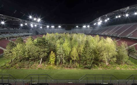 Its name refers to the nearby wörthersee lake. A Living Forest Planted in a Soccer Stadium Incites ...