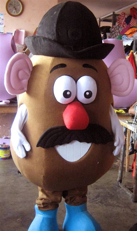 Mr Potato Head Mascot Costume Adult Mr Potato Head Costume For Etsy