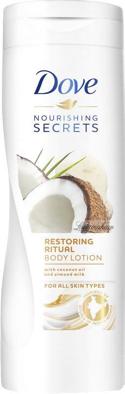 Dove Nourishing Secrets Restoring Ritual Body Lotion Body Lotion Coconut And Almond Milk