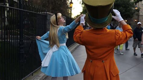Disneyland Alice And Mad Hatter