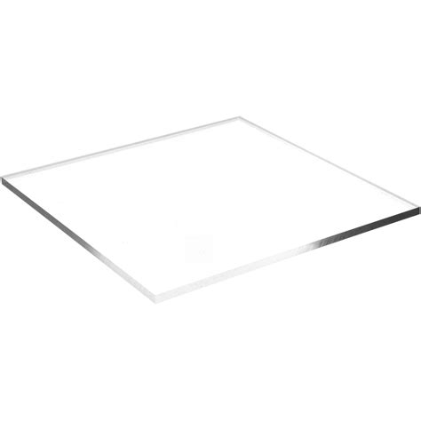 Buy In Bulk Plymor Clear Acrylic Square Polished Edge Display Base 8