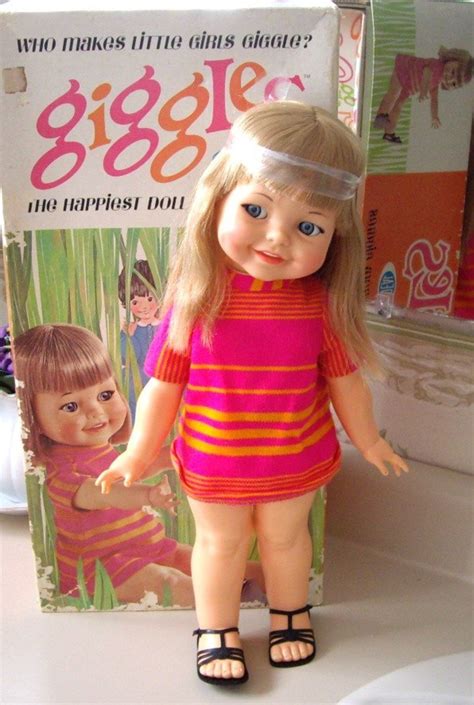 Ideal Giggles Doll From 1966 Mint In Box Still Giggles And Etsy