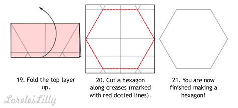 Loreleililly Origami Hexagon