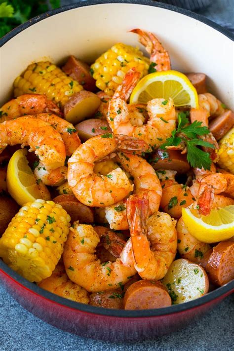 It's literally the easiest way to entertain in the summer—just lay some newspaper on your table. Shrimp Boil Recipe - Dinner at the Zoo