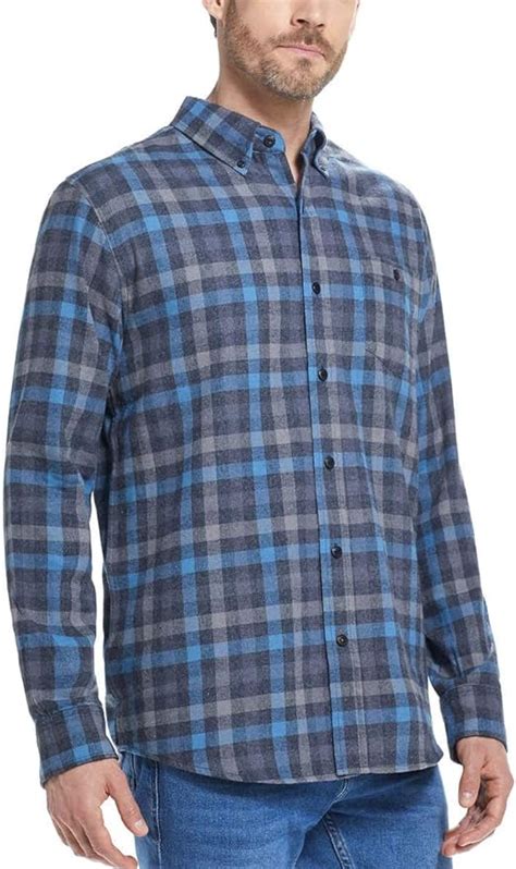Weatherproof Vintage Mens Flannel Shirt At Amazon Mens Clothing Store