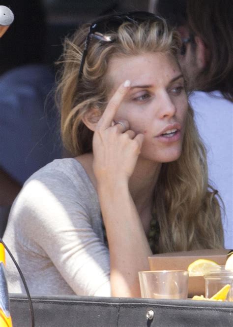 AnnaLynne McCord Cycling Home From Lunch In Venice August 2014