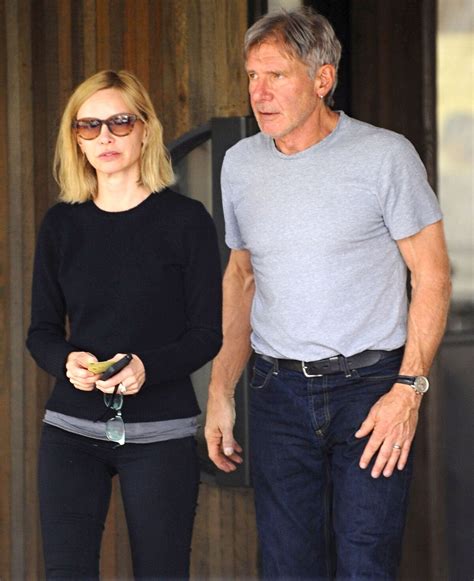 Photo Harrison Ford Et Sa Femme Calista Flockhart F Tent Le E