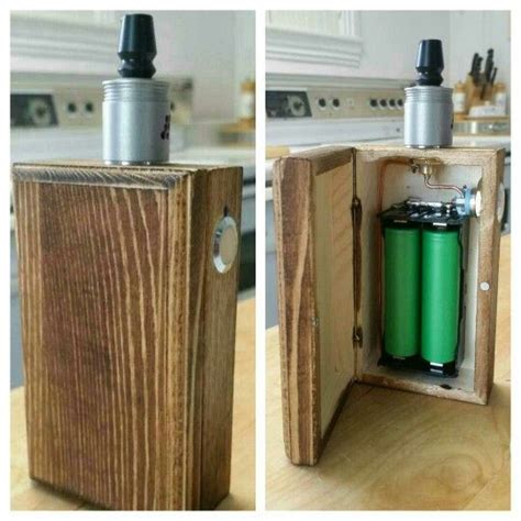 Looking for high quality parts to build your own box mod!? Home made 18650 box mod (With images) | Vape mods box, Vape mods, Diy box mod