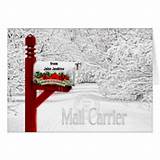 Mail Carrier Holiday Thank You Cards Pictures