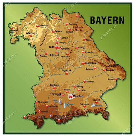 Map Of Bavaria