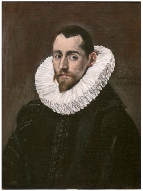 El Greco Portrait Of A Young Gentleman C 1600 1605 Rmuseum