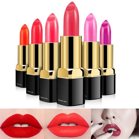 10colorset Long Lasting Matte Lipstick Moisturizing Makeup Waterproof