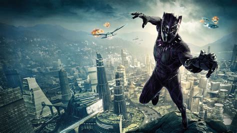 Wallpaper Black Panther, poster, 8k, Movies #17476