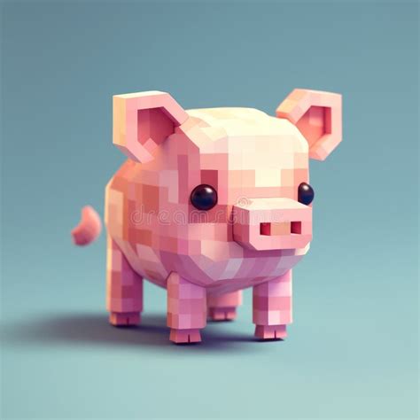 Minecraft Pig Pixel Stock Illustrations 13 Minecraft Pig Pixel Stock