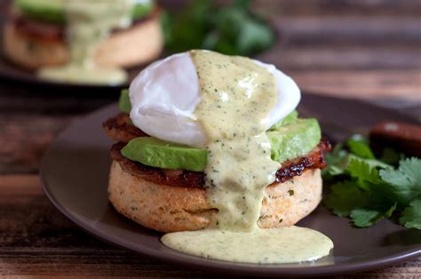 Southwestern Eggs Benedict - Niman Ranch