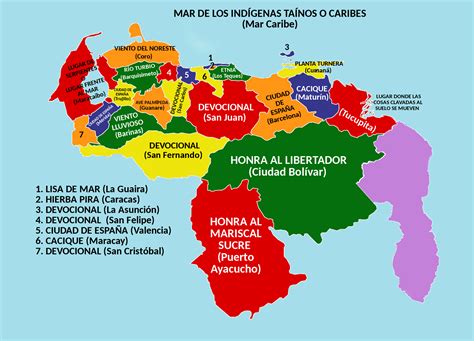 Qu Significan Los Nombres De Las Capitales De Venezuela